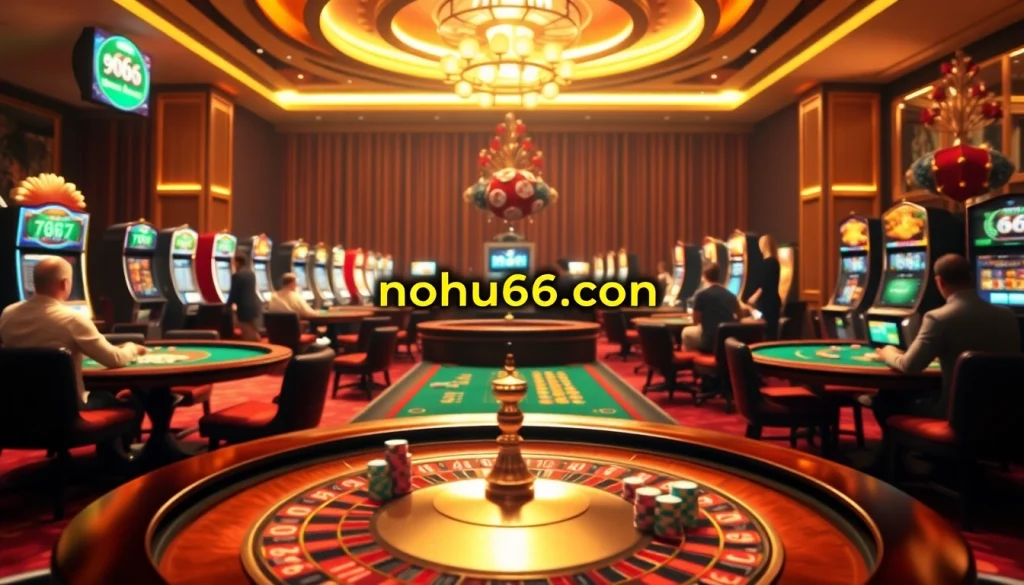 Dive into a vibrant casino atmosphere at https://nohu666.co.com/, featuring thrilling roulette and lively poker games.